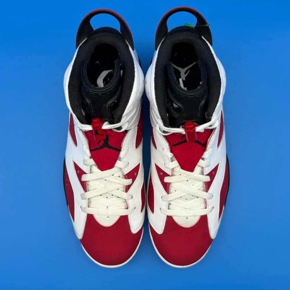 Jordan Air Jordan 6 Retro Carmine 384664-160 Size 11 12.5W
